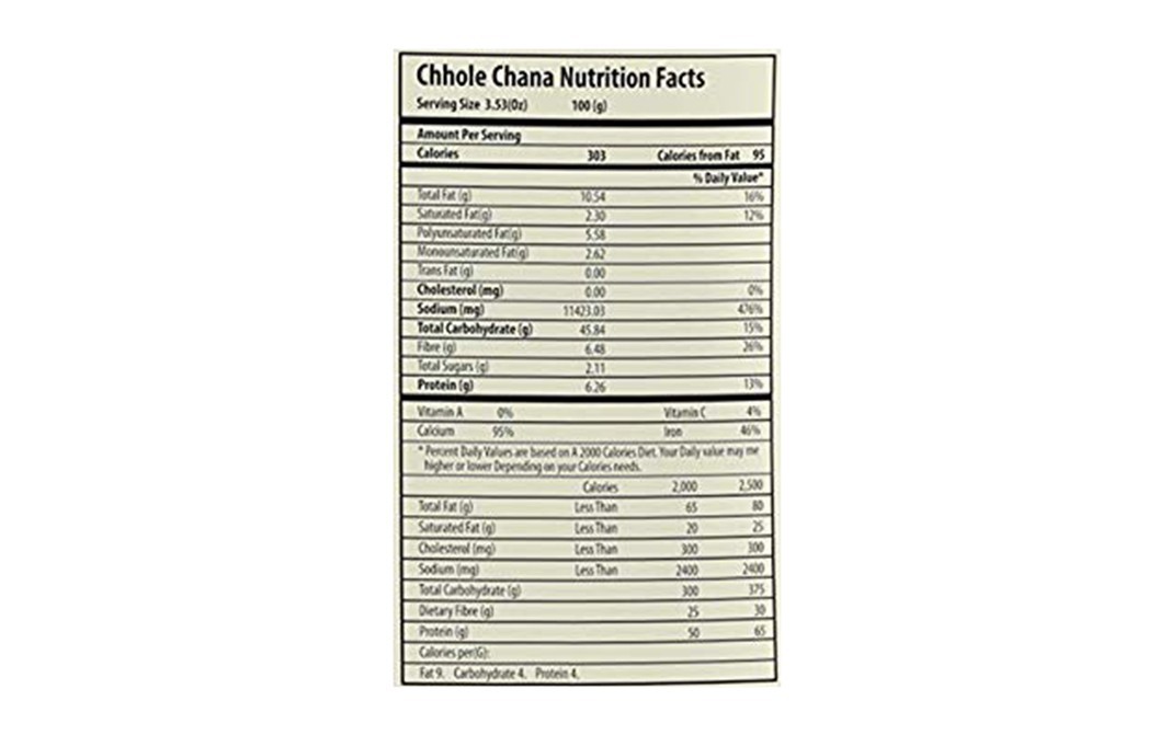 Masala Garden Chhole Chana    Pack  50 grams